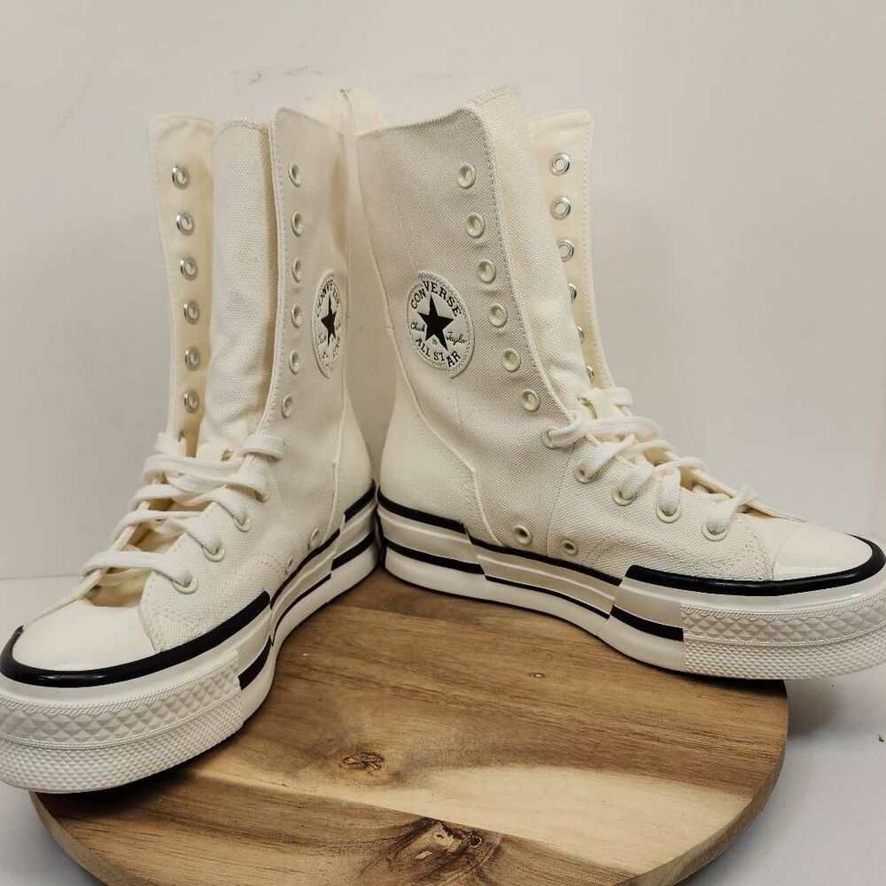 Converse A08261C Chuck 70 Plus Xhigh Women's Sneaker Size 9.5 White - Picture 8 of 14